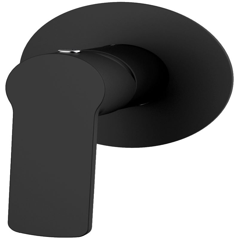 Millennium Akemi Shower Mixer Black Chrome