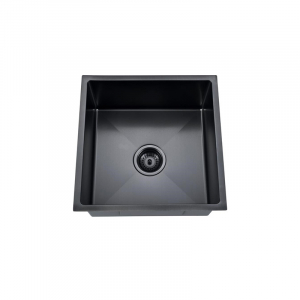 Buderim Single Bowl Black Nano Sink