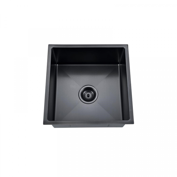 Buderim Single Bowl Black Nano Sink