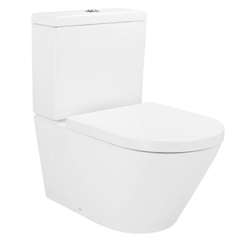Capri Rimless Back To Wall Toilet Suite