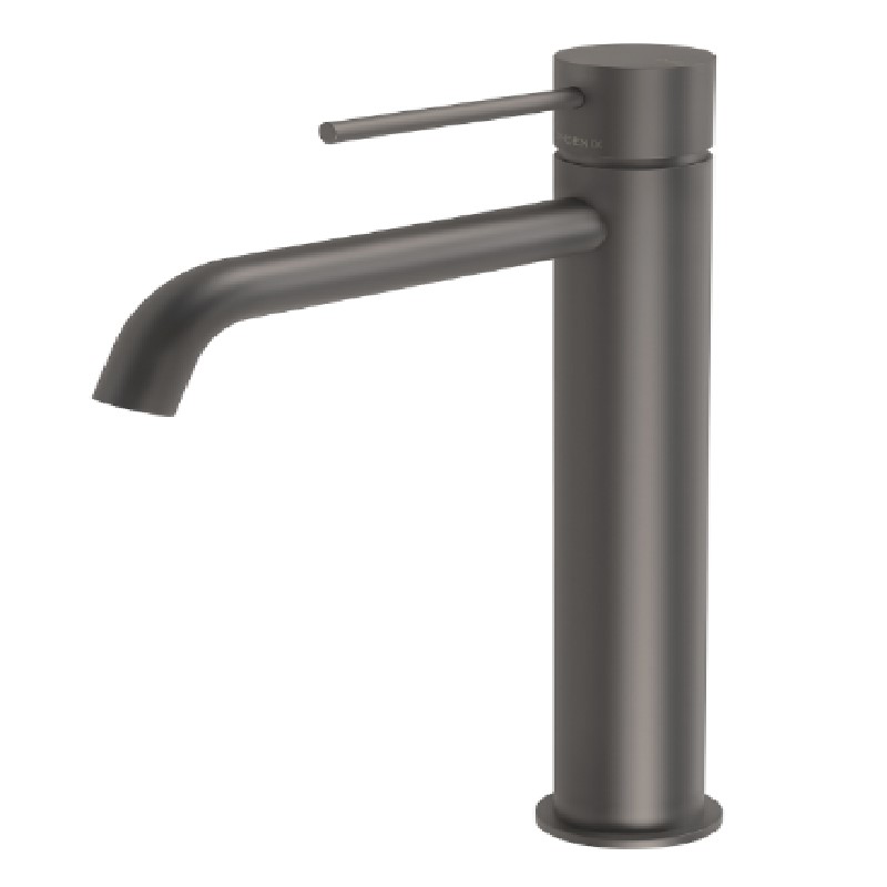 VIVID SLIMLINE CURVED VESSEL MIXER GUN METAL