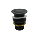 Bekken 32mm Standard Pop Up Waste No Overflow Black