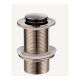 Bekken 32mm Standard Pop-Up Waste No Overflow Brushed Nickel