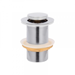 Bekken 32mm Standard Pop Up Waste No Overflow Chrome