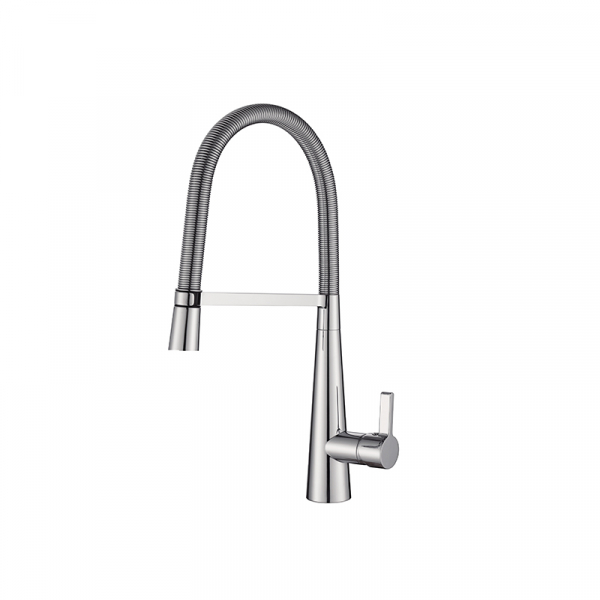 Bekken 002 Gooseneck Sink Mixer Chrome