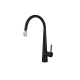 Bekken 004 Gooseneck Sink Mixer Chrome Black