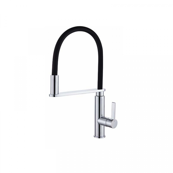Bekken 008 Pullout Mixer Chrome Black