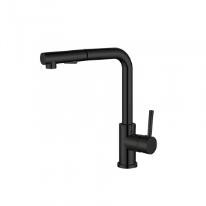Bekken 011B Angled Pullout Sink Mixer Matte Black