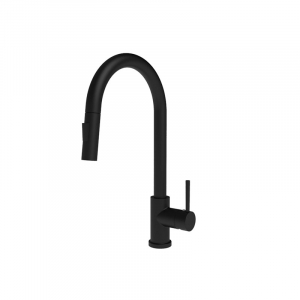 Bekken 014 Pullout Spray Arm Mixer Black