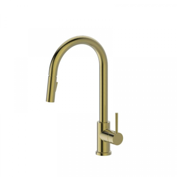 Bekken 014-BGM Pullout Spray Arm Mixer Brushed Gun Metal