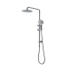 Bekken Corfu Combination Rail Shower Brushed Nickel