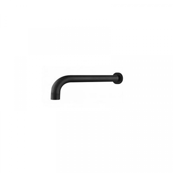 Bekken Corfu Curved Bath Spout 180mm Black