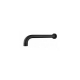 Bekken Corfu Curved Bath Spout 180mm Black