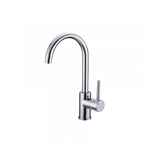 Bekken Corfu Gooseneck Sink Mixer Chrome
