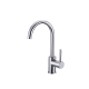 Bekken Corfu Gooseneck Sink Mixer Chrome