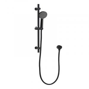 Bekken Corfu Multifunction Sliding Rail Shower Black