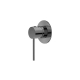 Bekken Corfu Shower Mixer Brushed Nickel