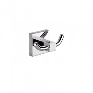 Bekken Daska Double Robe Hook Chrome