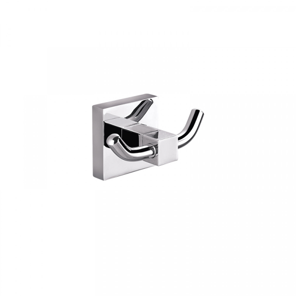 Bekken Daska Double Robe Hook Chrome