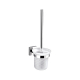Bekken Daska Glass Toilet Brush Holder Chrome