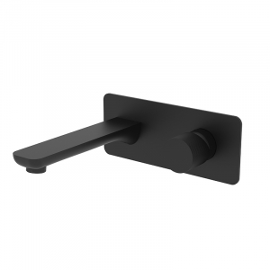 Bekken Daska Progressive Wall Bath Basin Mixer Black