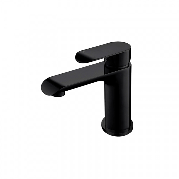 Bekken Ellipse Curve Basin Mixer Black