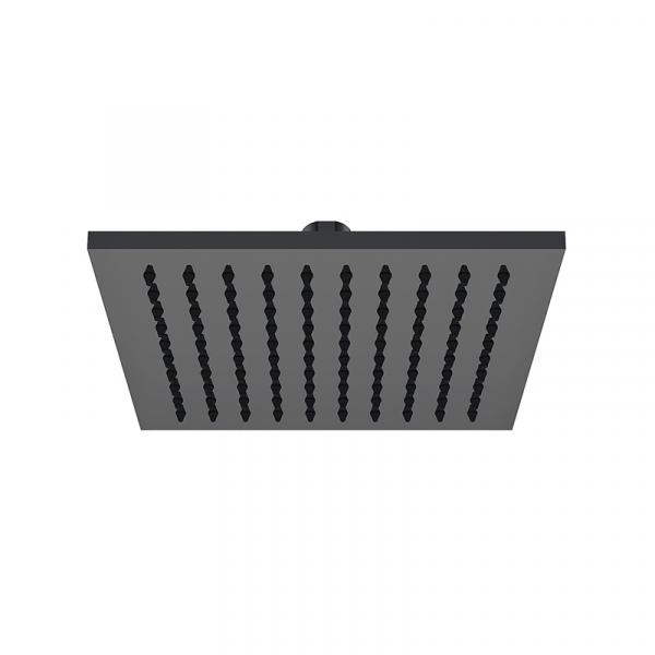 Bekken IIon Brass Rain Shower Head 200mm Black