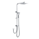 Bekken IIon Combination Rail Shower 2 Hoses Chrome