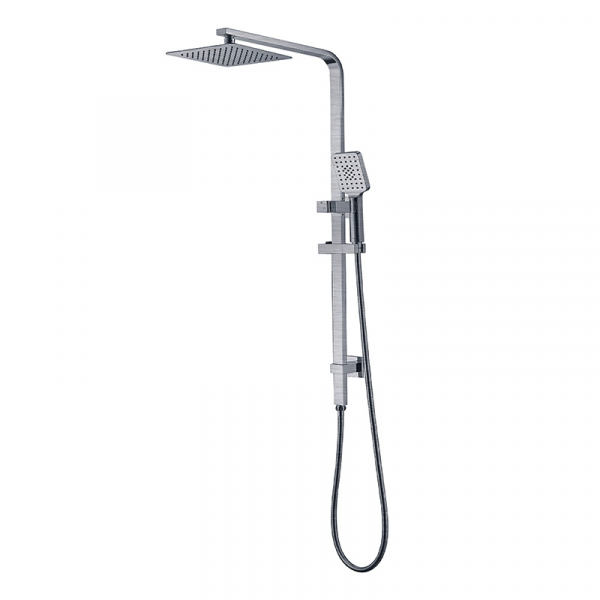 Bekken IIon Combination Rail Shower Brushed Nickel