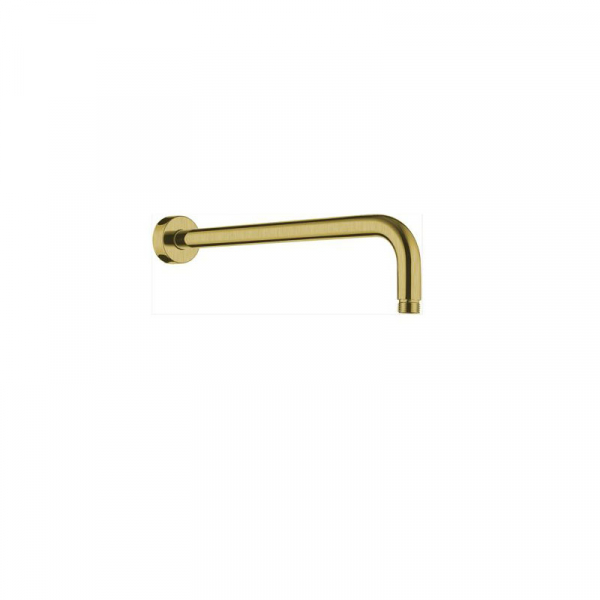 Bekken Corfu Overhead Shower Arm 400mm Brushed Gold