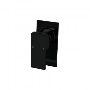 Bekken IIon Shower Mixer Rectangle Plate Black