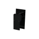 Bekken IIon Shower Mixer Rectangle Plate Black