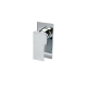 Bekken IIon Shower Mixer Rectangle Plate Chrome