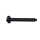 Bekken IIon Square Ceiling Shower Arm 300mm Black
