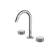 Bekken Kos Progressive Three Piece Basin Set Chrome