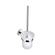 Bekken Kos Glass Toilet Brush Holder Chrome