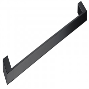 Bekken Naxos Single Towel Rail 600mm Black