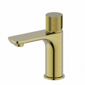 Bekken Naxos Basin Mixer Brushed Gold
