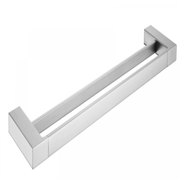Bekken Naxos Double Towel Rail 600mm Brushed Nickel