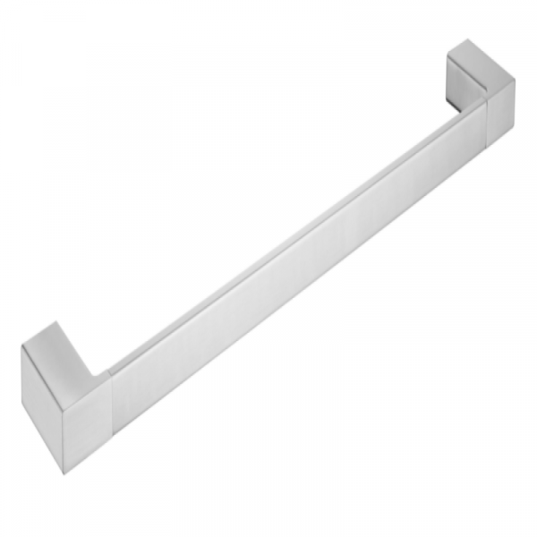 Bekken Naxos Single Towel Rail 600mm Brushed Nickel