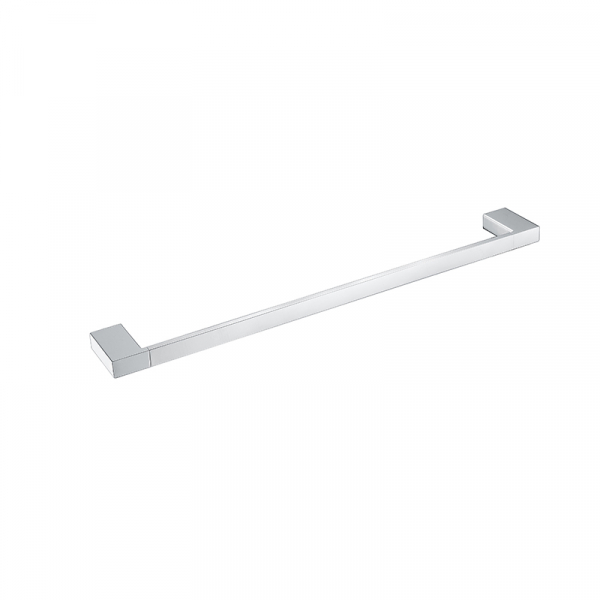 Bekken Naxos Single Towel Rail 800mm Chrome