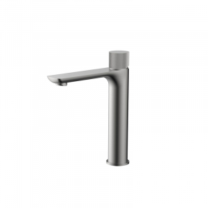 Bekken Naxos Tower Basin Mixer Brushed Nickel