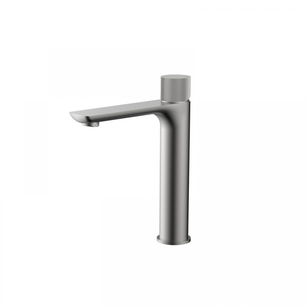 Bekken Naxos Tower Basin Mixer Brushed Nickel