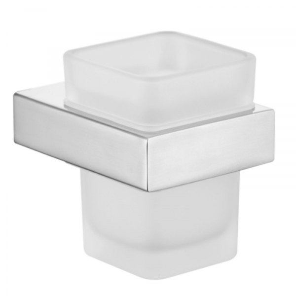 Bekken Naxos Tumbler Holder Brushed Nickel