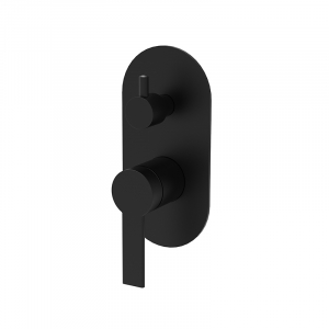 Bekken Paros Concealed Divertor Shower Mixer Black