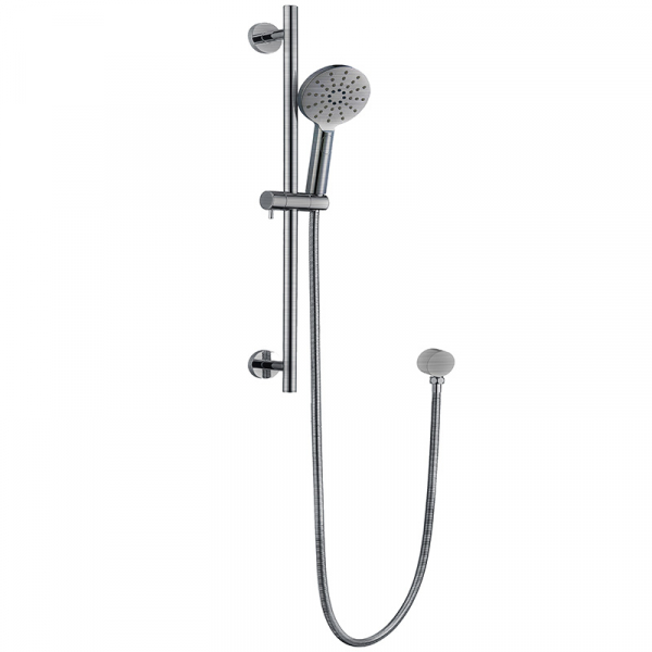 Bekken Paros Multifunction Sliding Rail Shower Brushed Nickel