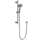 Bekken Paros Multifunction Sliding Rail Shower Brushed Nickel