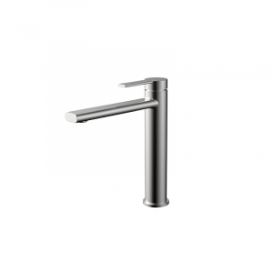 Bekken Paros Tower Basin Mixer Brushed Nickel