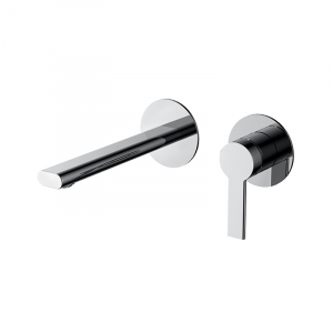 Bekken Paros Wall Mounted Basin Mixer Chrome