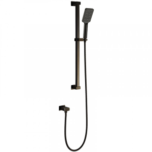 Bekken Psara 3 Function Sliding Rail Shower Black